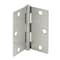 Prime-Line Door Hinge Residential Smooth Pivot, 3-1/2 in. x 3-1/2 in. w/ Square Corners, Satin Nickel 3 Pack U 1150253 - alternate 1